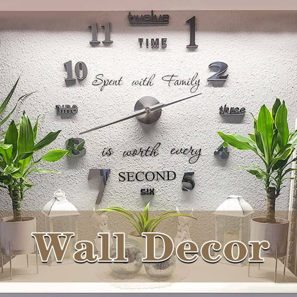 Canora Grey Alesana Metal Wall Clock Wayfair.co.uk